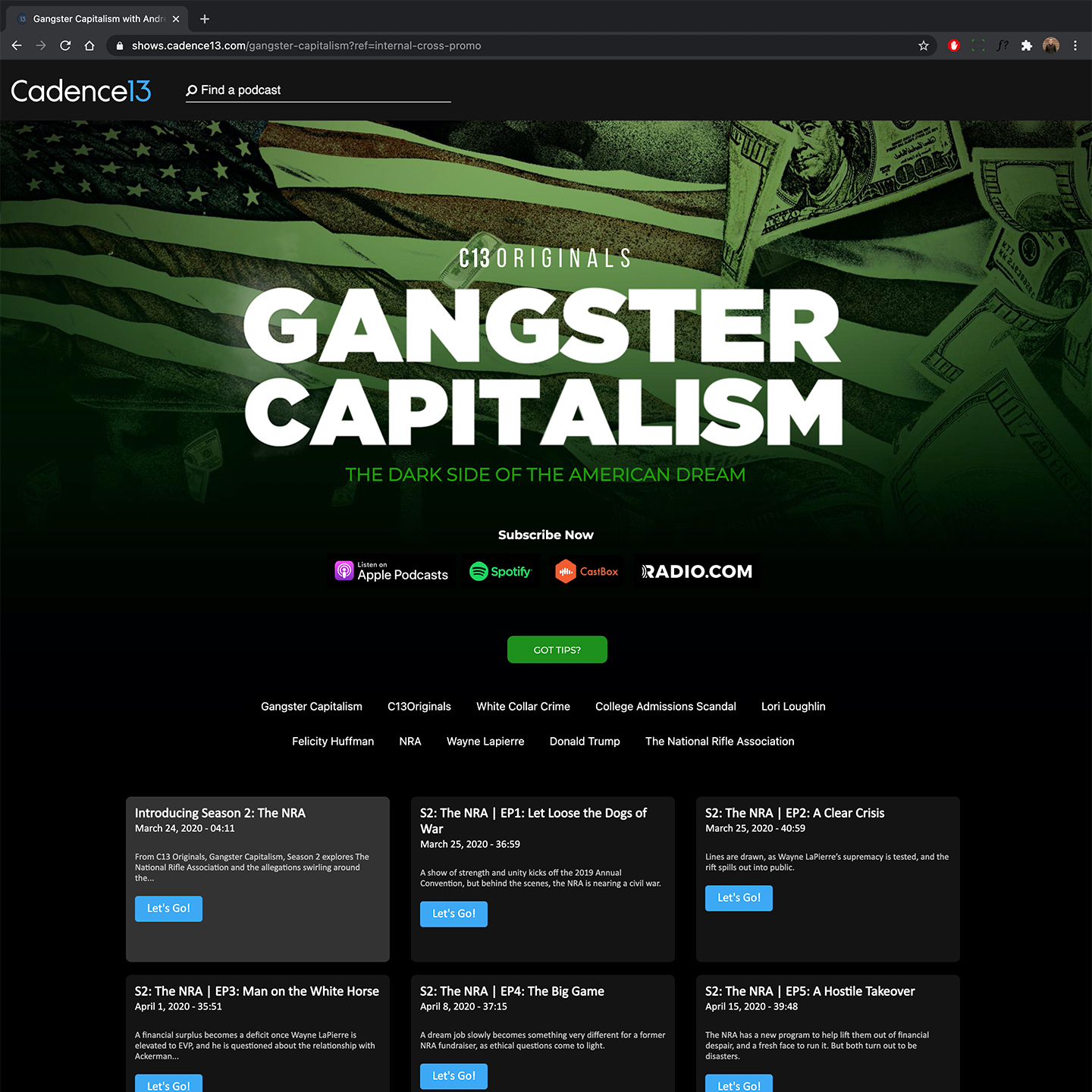 Gangster Capitalism Podcast
